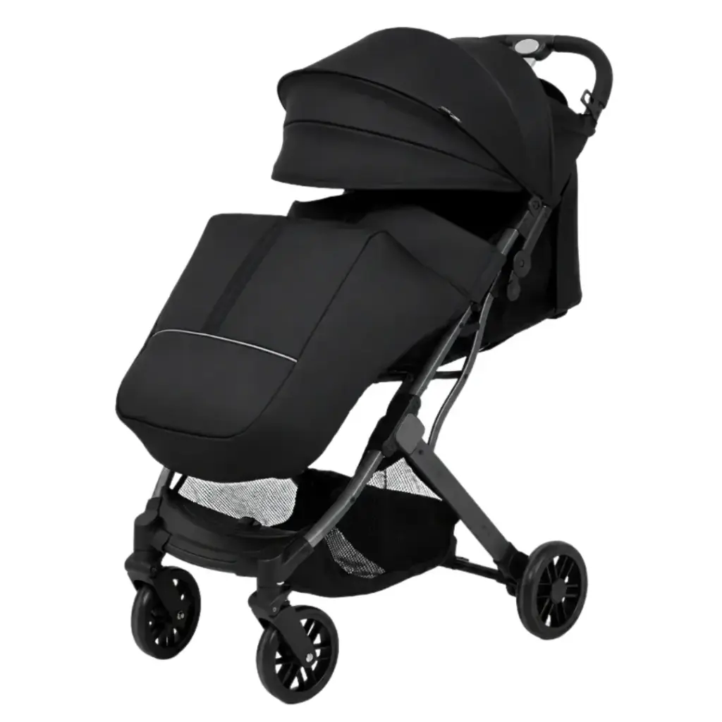 Kidilo K8F Pro Baby Stroller – Ultra-Light Carbon Fiber, 3-in-1 Convertible, Airline-Friendly