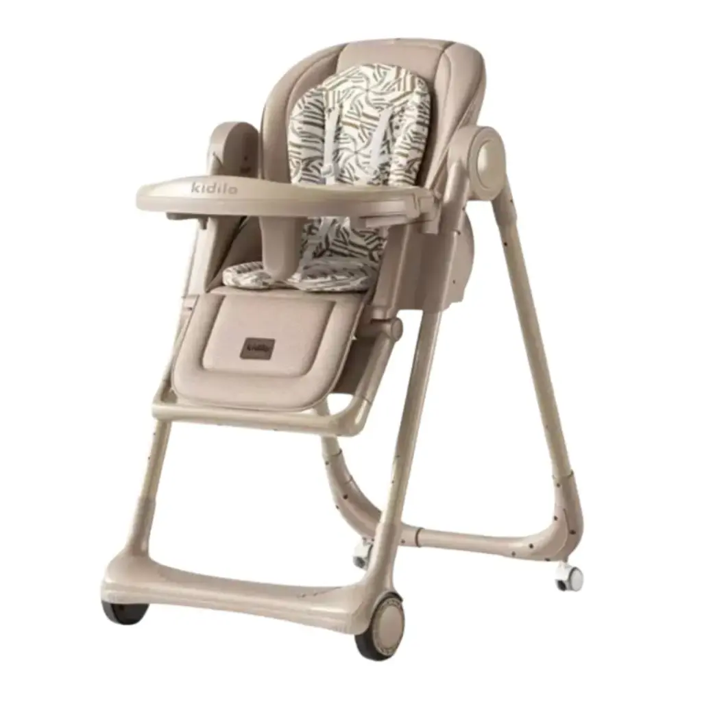 Kidilo KD005 Baby High Chair – Adjustable, Compact & Foldable Feeding Seat