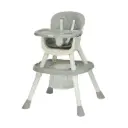 Kidilo KD013 2-in-1 Baby High Chair & Toddler Table – Adjustable, Safe & Easy-Clean