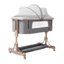 Kidilo C2 Baby Bedside Rocking Crib – Adjustable, Portable & Multifunctional