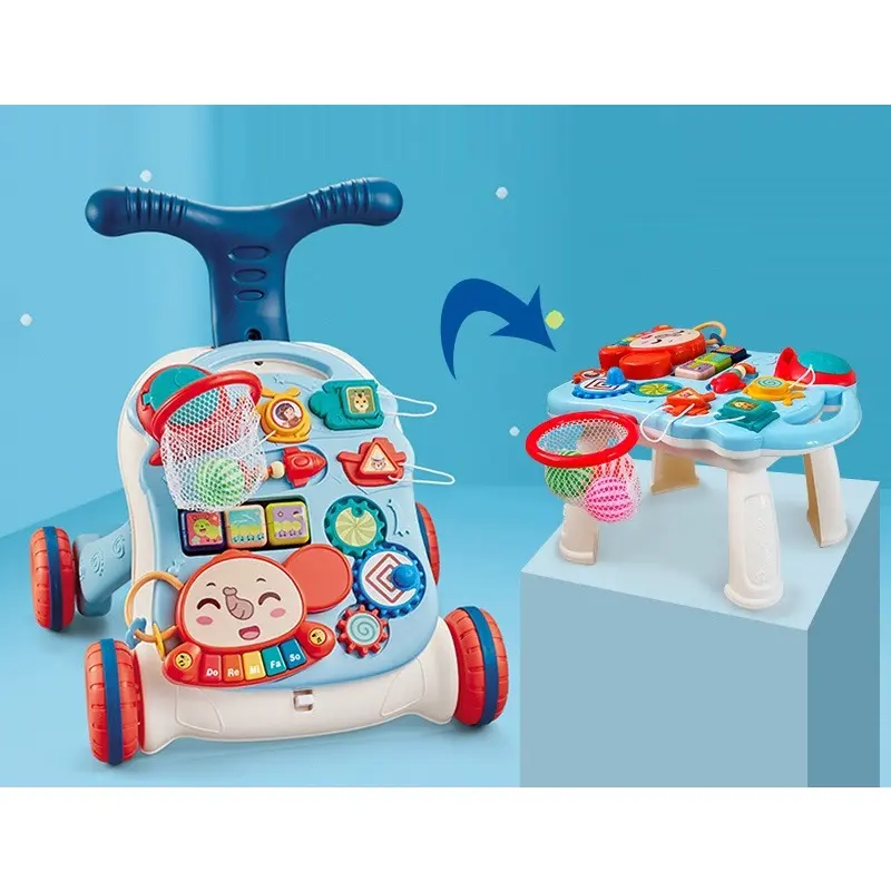 Baby Walker Game Table 2-in-1