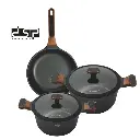 DSP CA009-S02 5 Pcs Nonstick Multi-Cookware Set With 2 Lids 