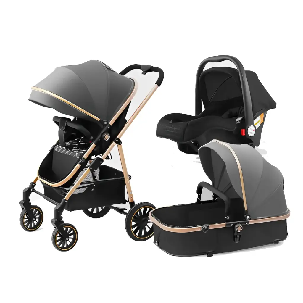 Baby Stroller 3-in-1 With Car Seat