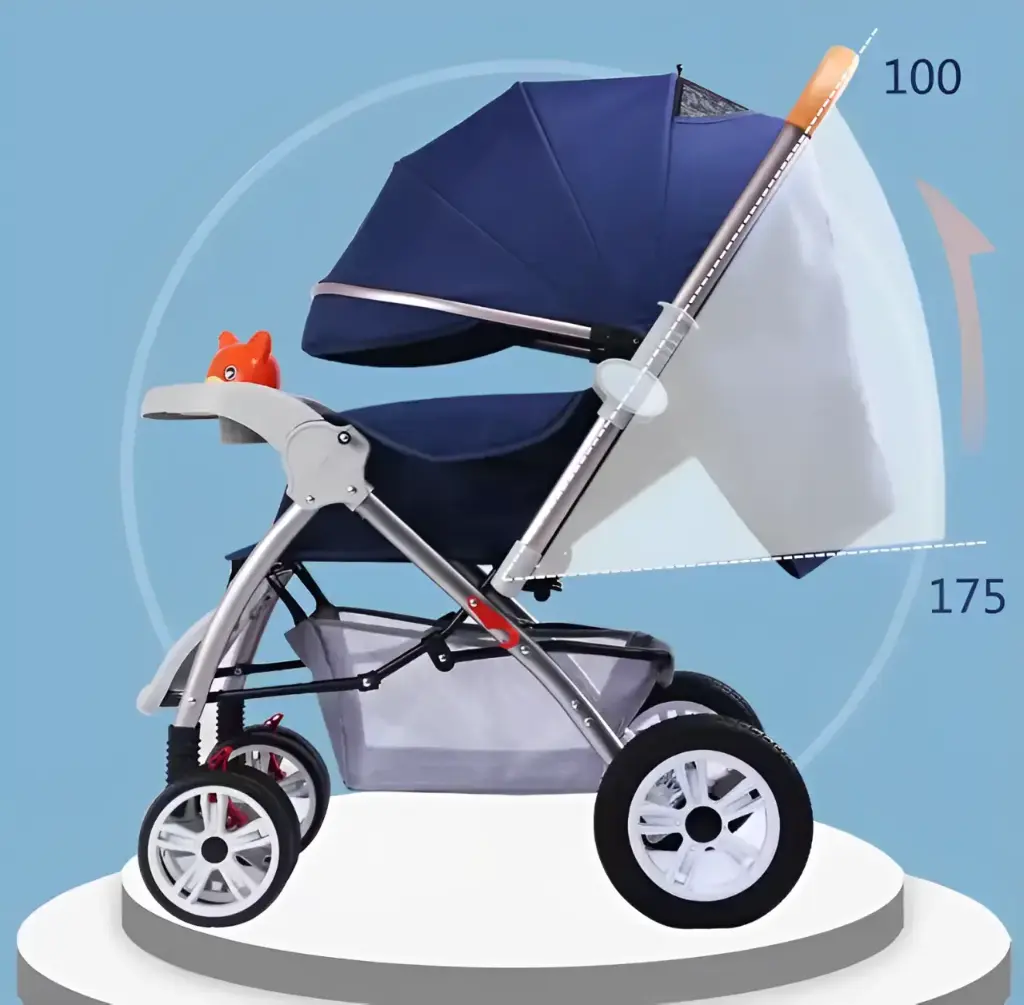 Baby 0-36 Month Easy Push Chair Umbrella Travel Pram Stroller Foldable