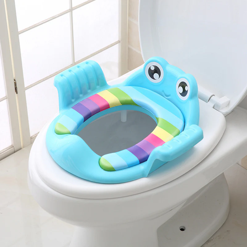 Child Safety Potty Seat With Handrail Toilet Seat