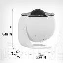 جهاز عرض المجرات يقدم لك عرضًا حقيقيًا للأضواء المرصعة بالنجوم