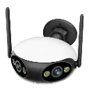 Dual Lens Security Camera WX400-F2BW
