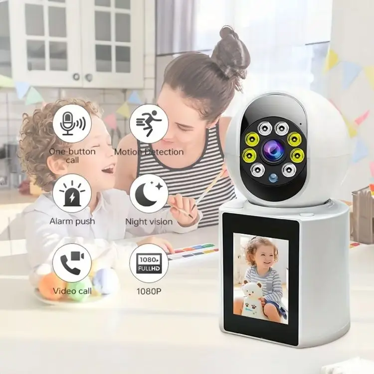 كاميرا صوت صغيرة بنمط CMOS، كاميرا، لمبة كاميرا، وظيفة مزدوجة، مستشعر صوت PAN-TILT، إعادة ضبط الضبط، زاوية الرؤية، عدسة واسعة لتخزين البيانات، بطاقة Micro SD