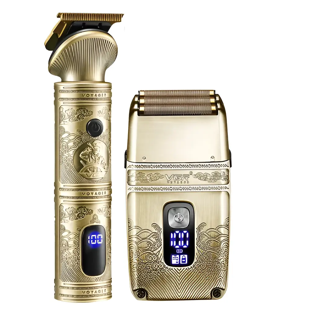 ماكينة حلاقة شعر احترافية VGR V-649 مع صندوق