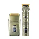 VGR V‑649 | Professional Hair Trimmer & Foil Shaver Combo | Corded & Cordless