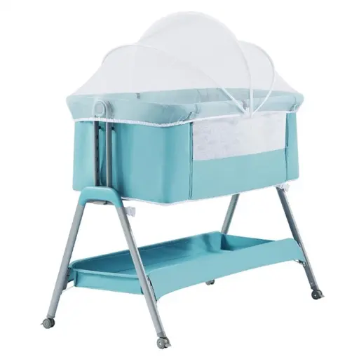 [12006] Baby Crib Next to Me J-255 Grey