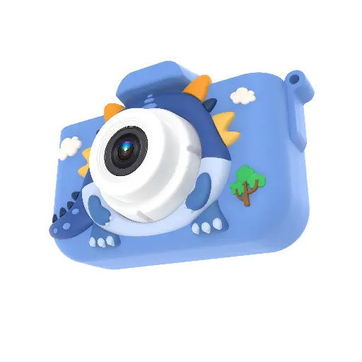 [1359] Children Camera Blue