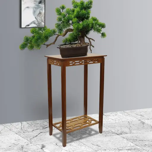 [7404] Statue Base Plant Stand
