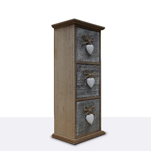 [7327-2] Drawer Jewelry Box 