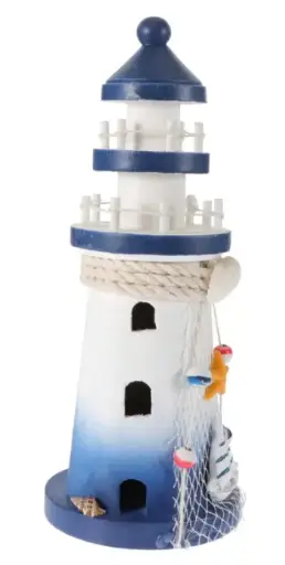 [7168] Wooden lighthouse