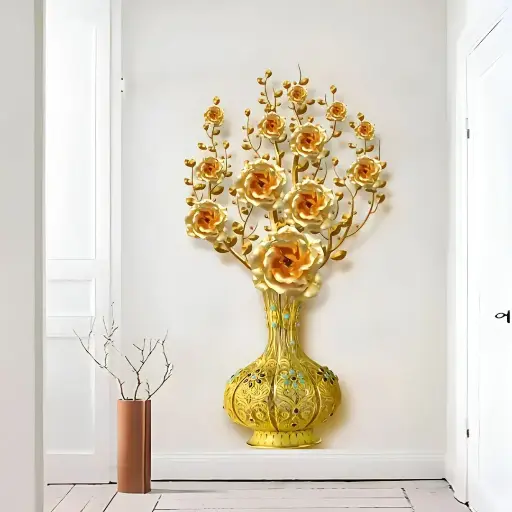 [00520] Flower Wall Stickers 6155