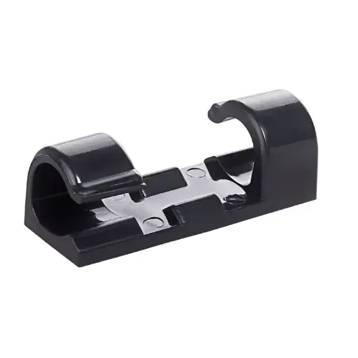 [5626] 20 Pcs Self-Adhesive Cable Clips Organizer Drop Wire Holder Cord Management System
