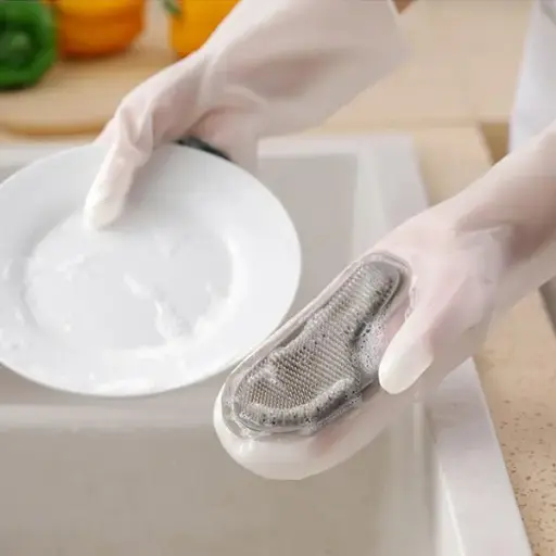 Durable Magic Brush Universal Cleaning Gloves 5606
