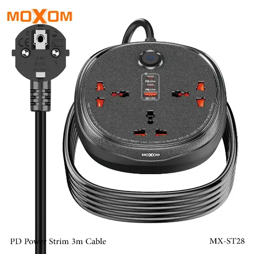 [1331] MOXOM Socket 3m 2500W MX-ST28 