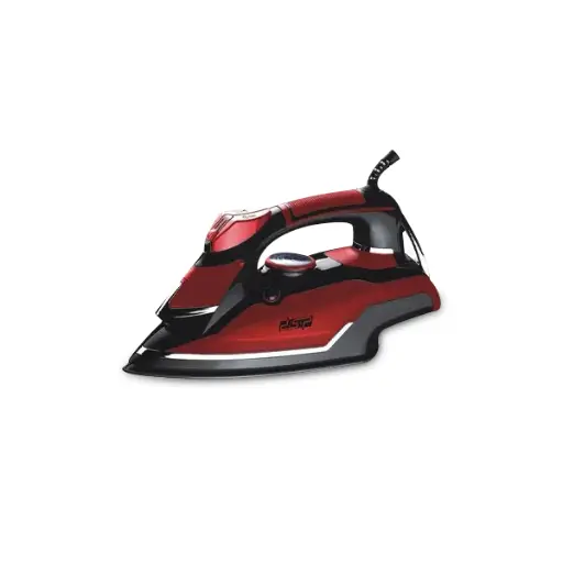 [4210] Steam Iron Red 