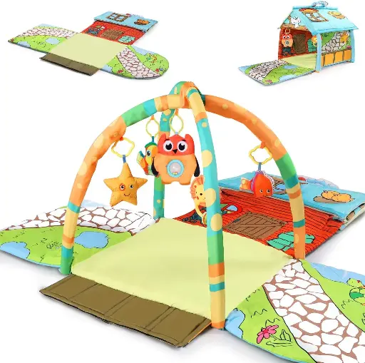 [7021] Tiny Wonders Baby Activity Gym Mat 