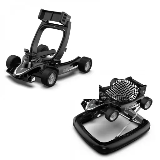 Baby Walker 2in1 Formula 1 Black 