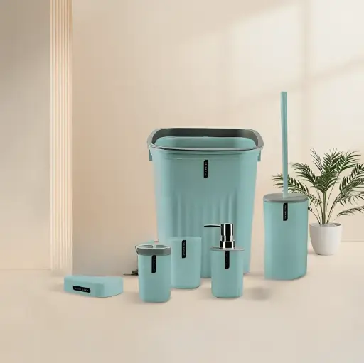 [6180] Bathroom Set - 6PCS