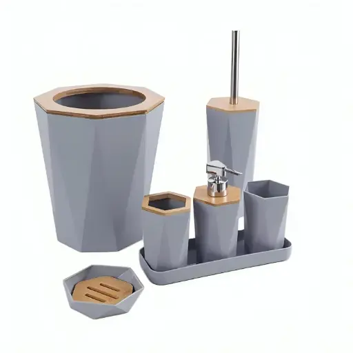 Bathroom Set - 6PCS 6181