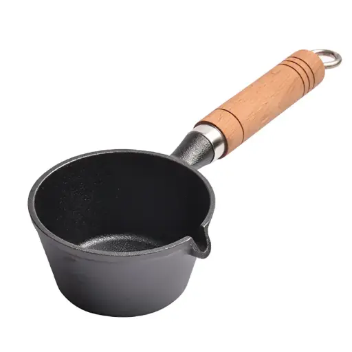 [5802] Mini Portable Cast Iron Skillet Non-stick 