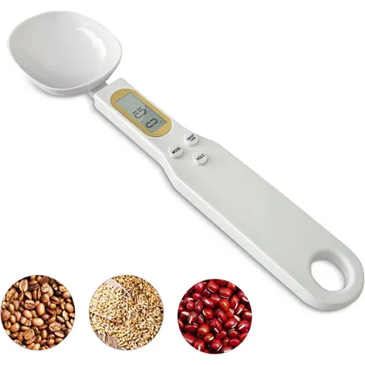 [5838] Digital Spoon Scale , White 