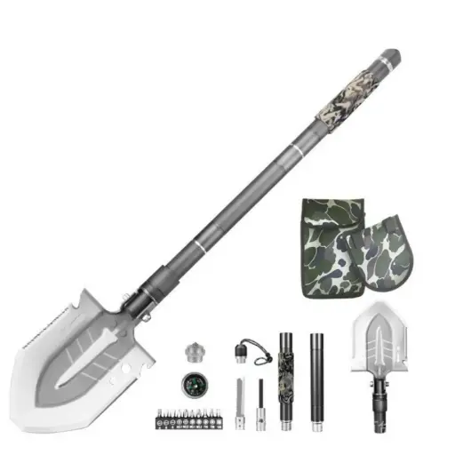 [7119] Multifunctional Shovel Tactical Derivative Shovel 16 in 1