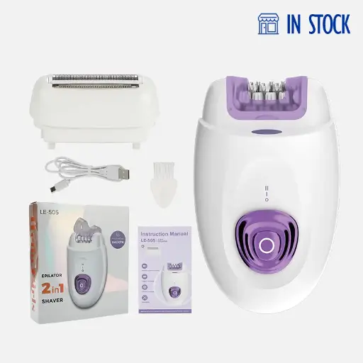 [le-505] Sonifer LE-505 Epilator Instant Long -Lasting Hair Removal System 