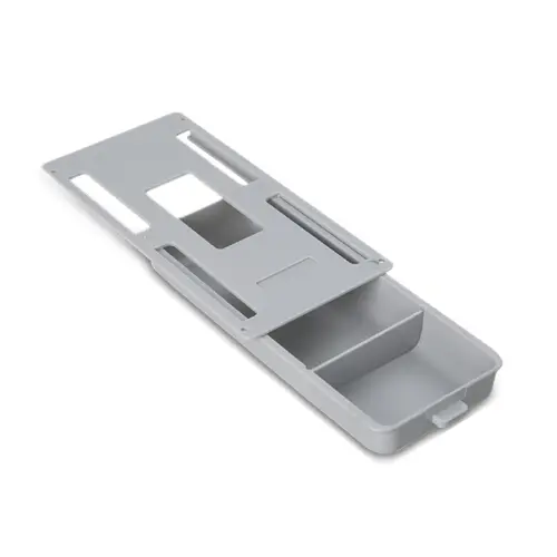 [5705] Under Table Drawer Organizer Box Expandable Self-adhesive Pencil Cosmetic Tray Hidden Drawer Organizer
