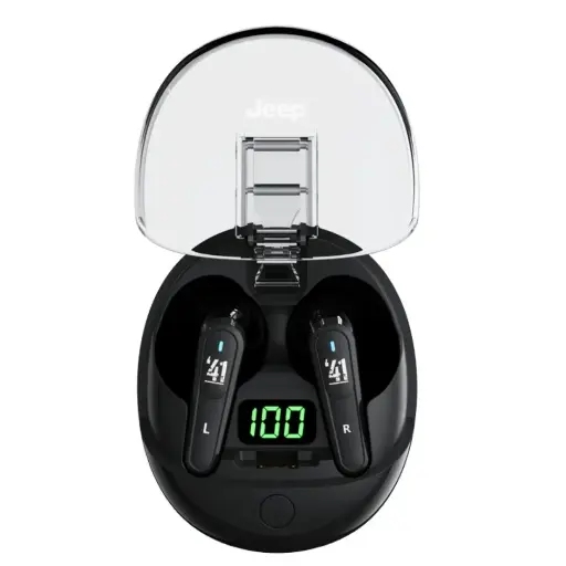 Jeep EW009 TWS True Bluetooth Wireless Earphones Stereo