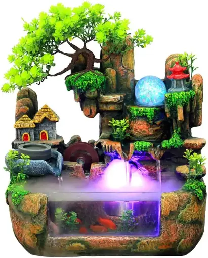 [2018] Desktop Fountain Waterfall With Rockney 