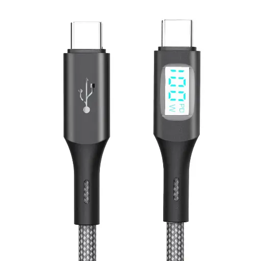 MOXOM 100W 1.5m Type-C to Type-C Cable Mini-Display CB-165