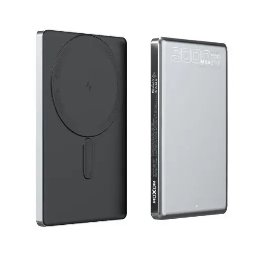بنك الطاقة MOXOM MagSafe MX-PB121 PD20+ QC18W 5000 مللي أمبير/ساعة