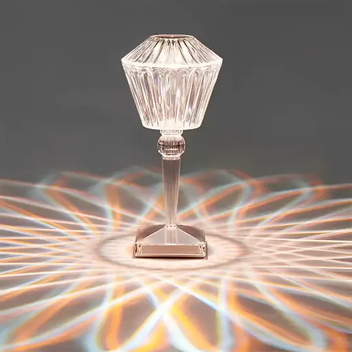 [0375] Rhomboid Crystal Petal rose Rechargeable Night lights 5085