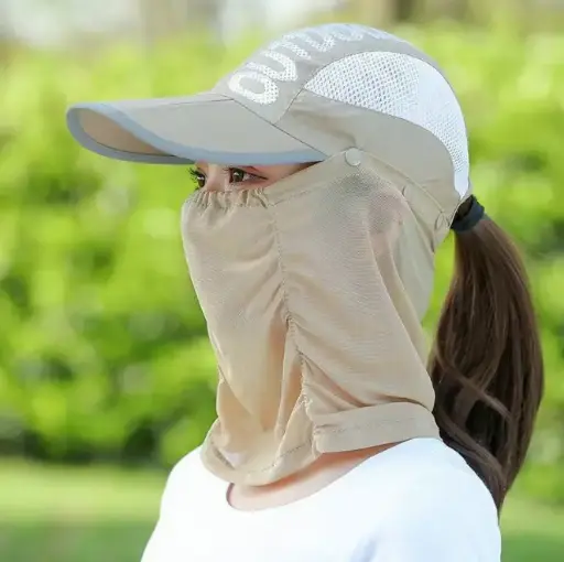 Summer UV Protection Hat Sun Protection Cycling Cap 