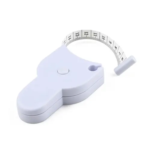 [10624] Nikitas Automatic Telescopic Tape Measure With Handle Torch Y-Shaped Skin Ruler