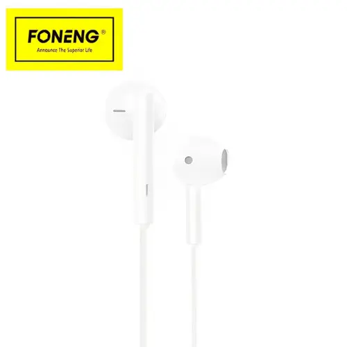 [T32] Foneng T32 In-Ear Wired Headphone With Microphone 