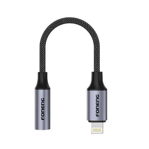 [BM30] Foneng BM30 Metal Audio Cable (Female 3.5mm) iPhone