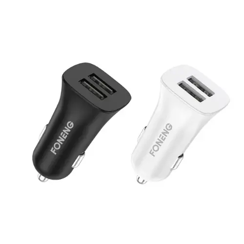 شاحن سيارة Foneng C07 USB-A بمنفذين (2.4 أمبير)