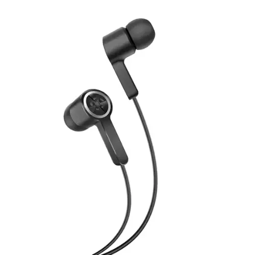 [T57] Foneng Wired Earphones T57 with Microphone 3.5mm 1.2M Black
