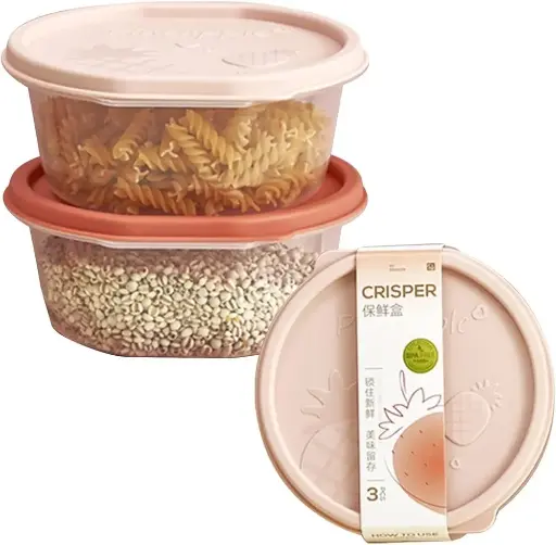 [jl-6669-4] Food Storage Containers JL-6669-4 Crisper