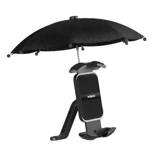 [VS99] Moxom  MX-VS99 Motorcycle Phone Holder With Small Umbrella 360° rotation