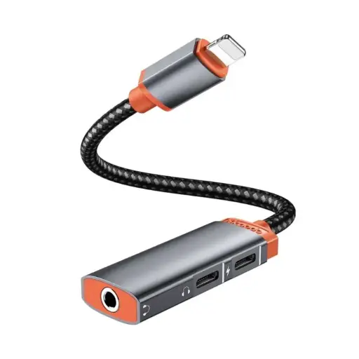 Moxom  Lightning To Dual Lightning OTG Adapter