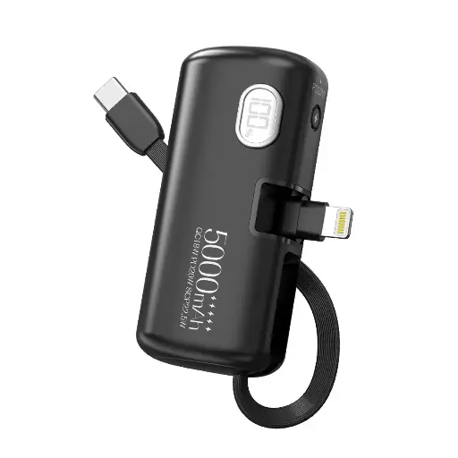 [PB123] Moxom MX-PB123 Power Bank 5000mAh Black