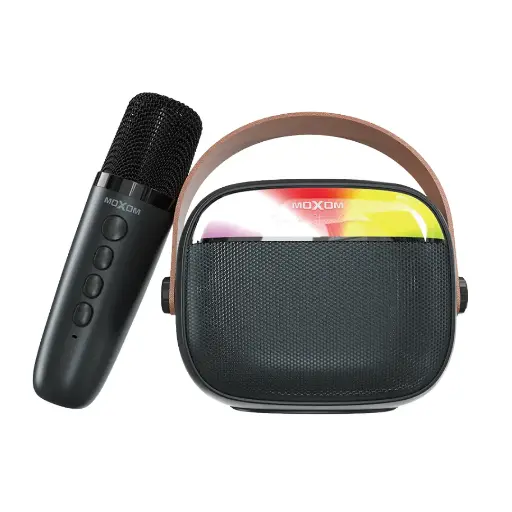 [Sk70] موكسوم، مكبر صوت كاريوكي لاسلكي صغير RGB Mx-Sk70