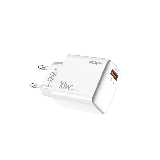 [10990] MOXOM Charger MX-HC132 QC 18W (White)